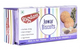 Rigdam Jowar Biscuits   Box  75 grams